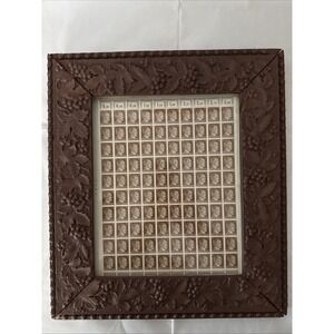 WWII‎ DEUTSCHES REICH 1941 Adolf Hitler 3. Complete Sheet of 100 Germany Stamps